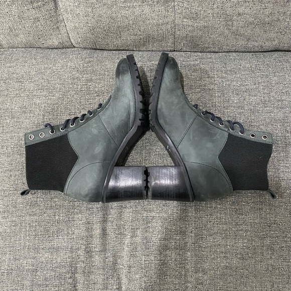 Matisse Moss Leather Lace Up Ankle Boots Women Size 8.5 - Picture 6 of 9